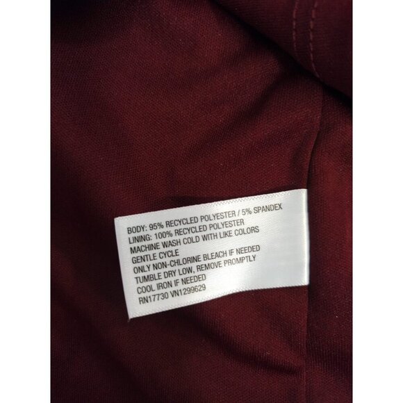 Wild Fable Burgundy Velvet Halter Mini Dress, for women, size M, NWT - Picture 4 of 6